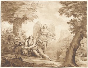 Hagar in der Wüste