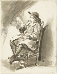 Lesender Jüngling von Jurriaan Cootwijck