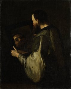 Philosoph mit Spiegel von Jusepe de Ribera