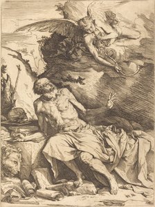 Heiliger Hieronymus hört die Posaune des Jüngsten Gerichts von Jusepe de Ribera
