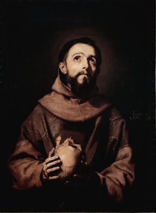Der heilige Franz von Assisi von Jusepe de Ribera