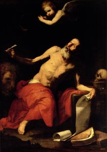 Der heilige Hieronymus hört die letzte Posaune, 1626