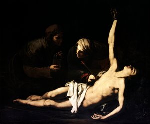 Die Heiligen Sebastian, Irene und Lucia, 1628