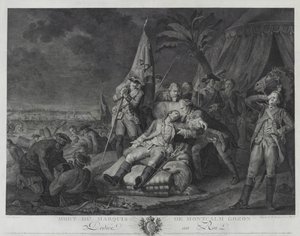 Tod des Marquis de Montcalm Gozon