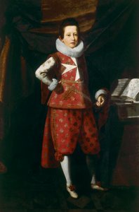 Porträt von Giovan Carlo de Medici im Alter von zehn Jahren von Justus Sustermans