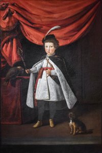 Porträt von Leopoldo de Medici als Junge von Justus Sustermans