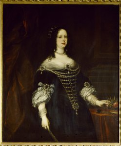 Porträt von Vittoria della Rovere (1622-1694), Großherzogin der Toskana, Gemälde von Justus Sustermans (1597-1681) 1655