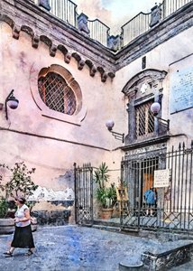 Alte Stadtecke von Justyna Jaszke