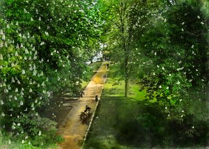 Frühlingsparkweg