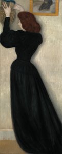Schlanke Frau mit Vase, 1894