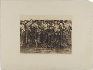 Bauernkrieg, Blatt 7: Die Gefangenen von Käthe Kollwitz
