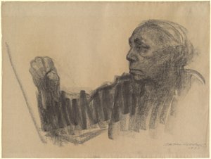 Selbstporträt von Käthe Kollwitz