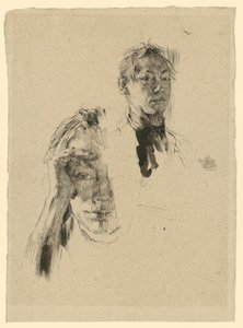 Zwei Selbstbildnisse von Käthe Kollwitz