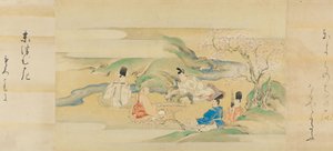 Die Geschichte von Genji, 17. Jahrhundert von Kaiho Yusetsu