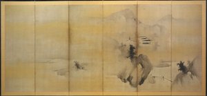Landschaft von Kaiho Yusho