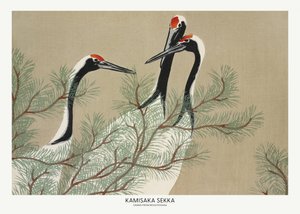 Kraniche aus Momoyogusa