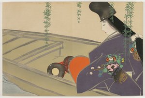 Blumen von hundert Welten (Momoyogusa): Asazuma in ihrem Boot
