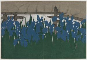 Blumen von hundert Welten (Momoyogusa): Acht Brücken von Kamisaka Sekka