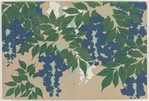 Blumen von hundert Welten (Momoyogusa): Glyzinien von Kamisaka Sekka