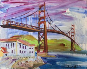 San Francisco Golden Gate von Kanat Ibragimov