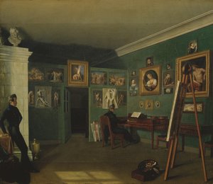 Das Atelier des Malers, 1830