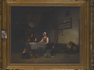 Innenszene, Datum unbekannt von Karel F. Venneman
