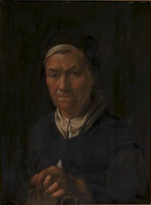 Porträt einer alten Frau, Ehefrau von Christian Jacobsen Drakenberg, geb. Bagge (?)