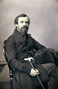 Michail Pogodin, russischer Historiker und Journalist, 1850er Jahre von Karl August Bergner