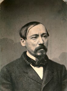 Nikolai Nekrassow, russischer Dichter und Verleger, späte 1850er Jahre
