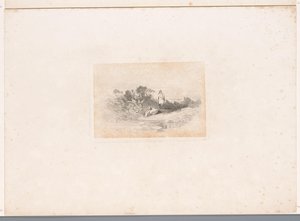 Zwei Reiher am Wasser von Karl Bodmer