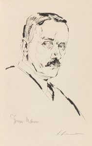 Porträt von Thomas Mann 1875-1955, 1924