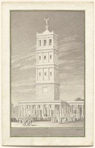 Campanile einer Kathedrale für Berlin von Karl Friedrich Schinkel
