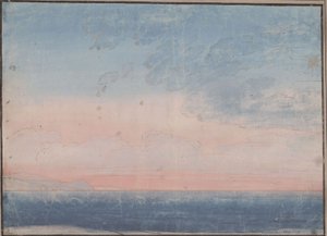 Dekoration zum allgemeinen Gebrauch. Südlicher Meereshorizont von Karl Friedrich Schinkel