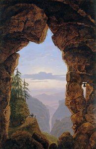 Tor in den Felsen von Karl Friedrich Schinkel