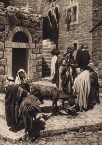 Bethlehem, Marktszene von Karl Grober