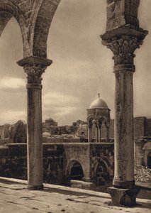 Jerusalem, Arkaden auf dem Tempelplatz
