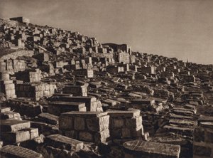 Jerusalem, Tal Josaphat mit jüdischen Gräbern