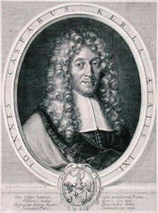 Johann Caspar Kerll (1627-93) graviert von Monachy