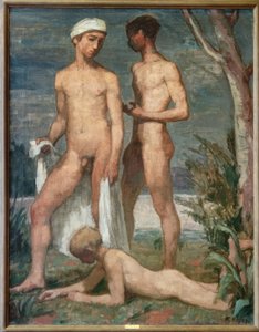 Drei badende Jünglinge