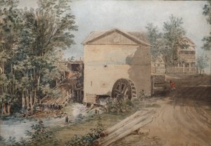 Polotnyany Zavod, ein Familienanwesen der Familie Goncharov, 1839 von Karl Ivanovich Kolmann