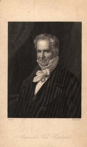 Alexander von Humboldt (1769-1859), graviert von Hinchliff