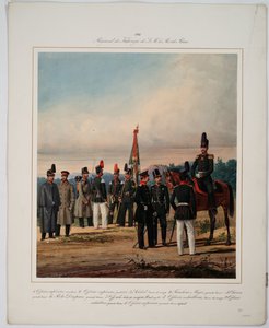 5. Kaluga-Infanterieregiment von Kaiser Wilhelm I. von Preußen, 1861 von Karl Karlovich Piratsky