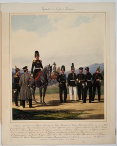 Infanterie des russischen Kaiserlichen Grenadierkorps, 1867 von Karl Karlovich Piratsky