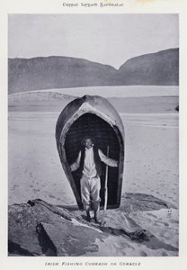 Irisches Fischercurragh oder Coracle von Karl Karlovich Piratsky