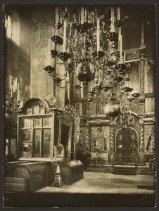 Der Kreml: Innenansicht der Erzengelkathedrale, erbaut 1333
