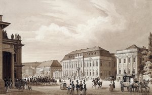 Unter den Linden, Berlin, ca. 1840