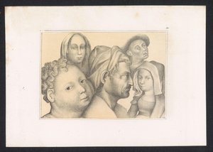 Fünf Figuren von Karl Palzow