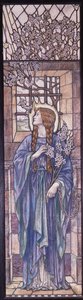 Hoffnung: Entwurf für ein Buntglasfenster in der All Saints Church, Eastchurch, Isle of Sheppey, ca. 1912 von Karl Parsons