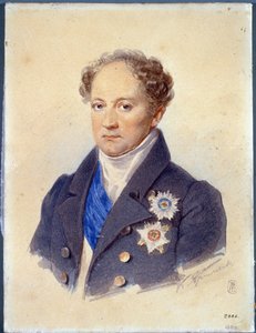 Porträt des Prinzen Alexander Nikolajewitsch Golizyn (1773-1844)