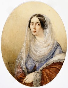 Porträt einer jungen Dame, 1841